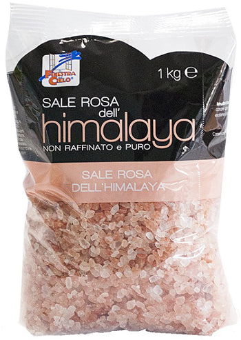 Sale rosa dell'himalaya grosso 1000 g