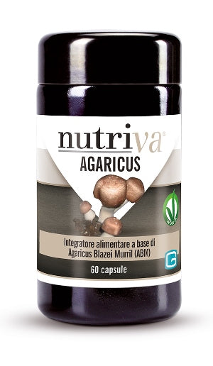 Nutriva agaricus abm 60 capsule vegetali