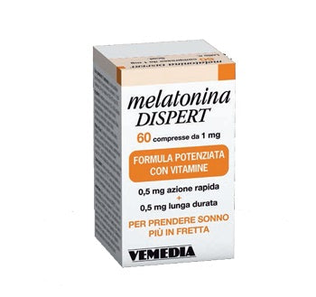 Melatonina dispert 1mg di melatonina 60 compresse