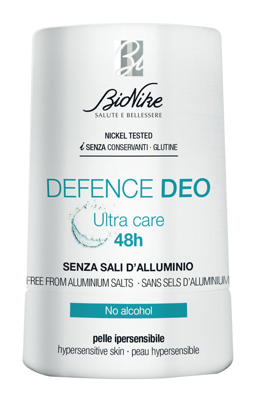 Defence deo ultra care roll-on senza sali d'alluminio 50 ml