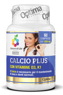 Colours of life calcio plus 60 compresse 1200 mg