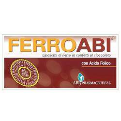 Ferroabi 20 confetti orosolubili al cioccolato blister 30 g