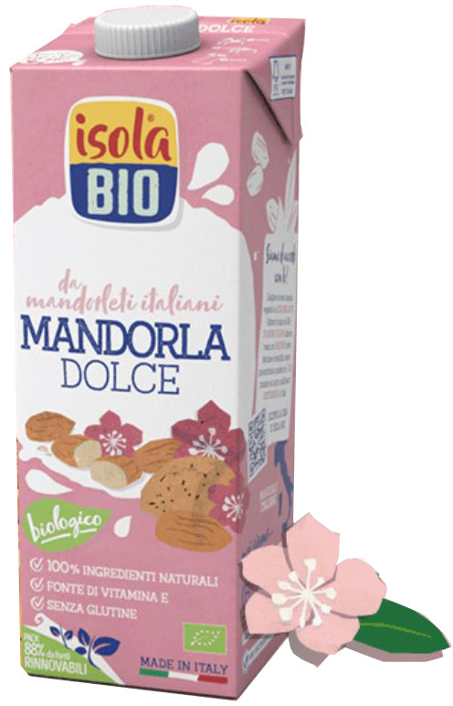 Isola bio mandorla dolce bevanda biologica 1 litro