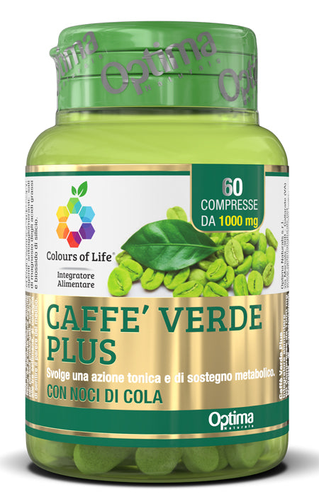 Colours of life caffe' verde plus 60 compresse 1000mg