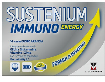 Sustenium immuno energy 14 bustine da 4,5 g