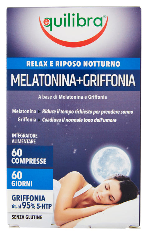 Melatonina + griffonia 60 compresse