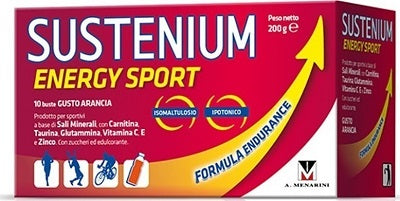 Sustenium energy sport 10 bustine