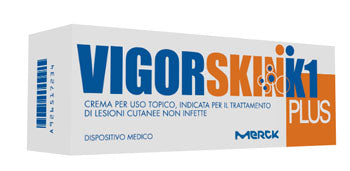 Vigorskin k1 plus crema per lesioni cutanee non infette 100 ml