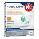 Cerotto pic soffix med in tnt con tampone centrale assorbente sterile monouso 10x6 cm antibatterico 5 pezzi