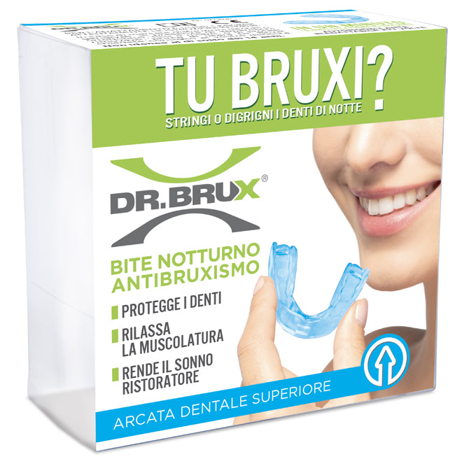 Dr brux bite notte sup azzurro