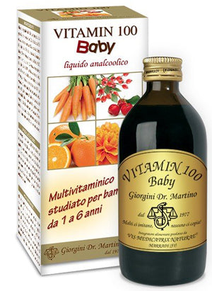 Vitamin 100 baby liquido analcolico 200 ml