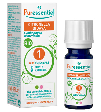 Puressentiel citronella java olio essenziale bio 10 ml