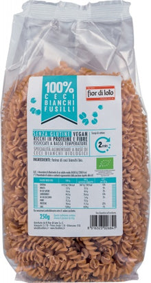 Fusilli di ceci bianchi bio 250 g