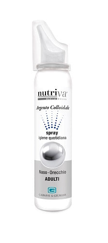 Nutriva argento colloidale naso/orecchie 100 ml