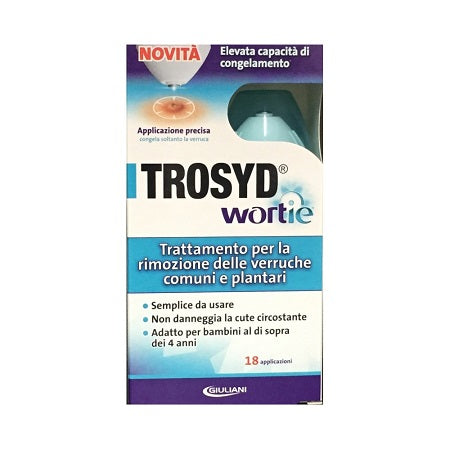 Trosyd wortie criogenizzante verruche comuni/plantari 50 g