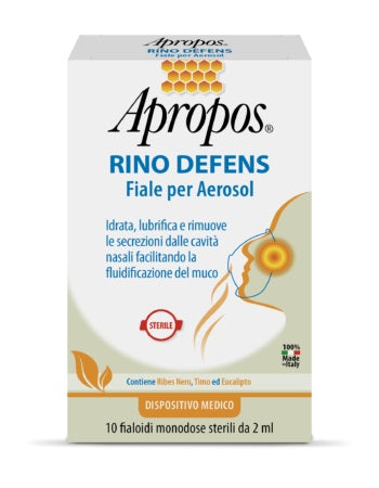 Apropos rino defens 10 fiale per aerosol 2 ml