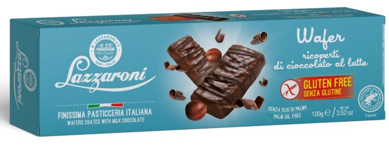 Wafer ricoperti di cioccolato 100 g