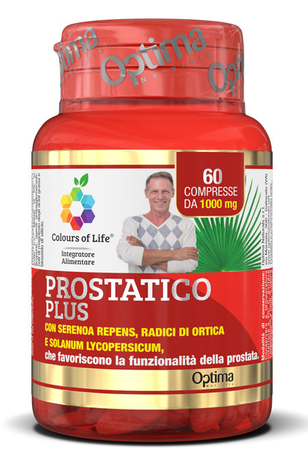 Colours of life prostatico plus 60 compresse 1000 mg