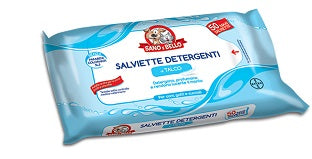 Sano e bello salviette detergenti talco 50 maxi salviette