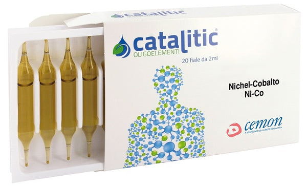 Catalitic oligoelementi nichel cobalto ni-co 20 ampolle