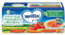 Mellin primo sugo pomodoro e verdure 2 vasetti da 80 g