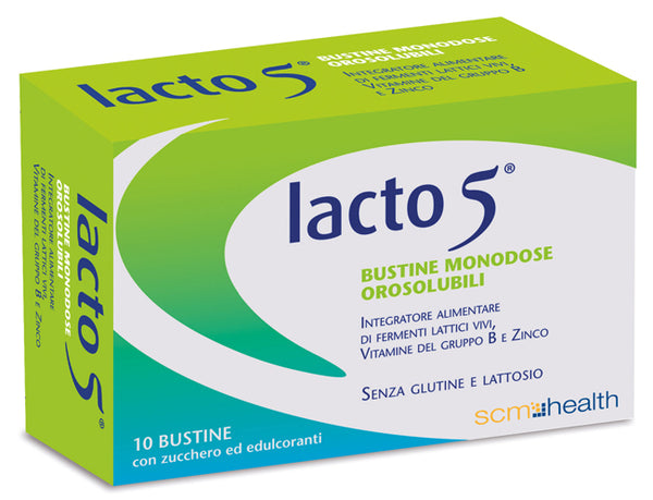 Lacto 5 10 bustine orosolubili