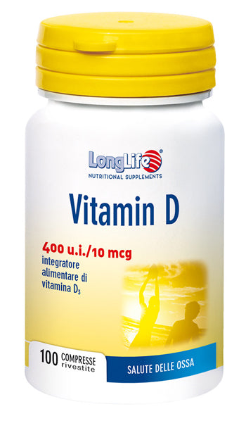 Longlife vitamin d 400ui 100 compresse