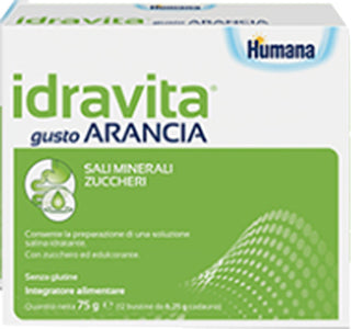 Idravita gusto arancia 12 bustine da 6,25 g