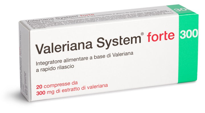 Valeriana system forte 20 compresse