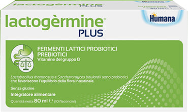 Lactogermine plus fermenti lattici 10 flaconcini