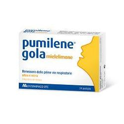 Pumilene gola miele limone 24 pastiglie