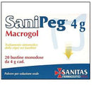 Sanipeg macrogol polvere per soluzione orale 20 buste da 10 g