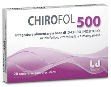 Chirofol 500 20 compresse gastroresistenti