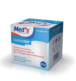 Cerotto meds farmatessuto non tessuto tessuto non tessuto fix ipoallergenico adesivo 250x5 cm