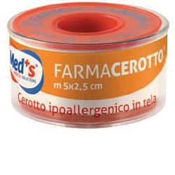 Cerotto meds ipoallergenico tela 500x1,25 cm