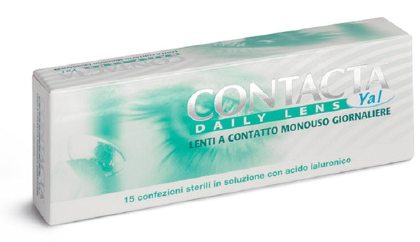 Lente a contatto monouso giornaliera contacta daily lens yal 15 -4,00 15 pezzi