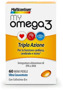 Multicentrum cuore mente e vista boost omega 3 60 mini perle