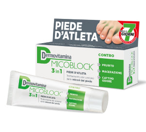 Dermovitamina micoblock 3 in 1 piede d'atleta 30 ml