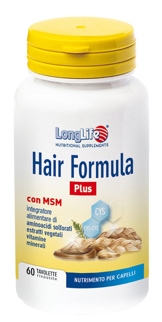 Longlife hair formula plus 60 tavolette