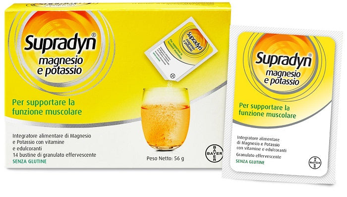 Supradyn magnesio potassio senza zucchero 14 bustine 4 g