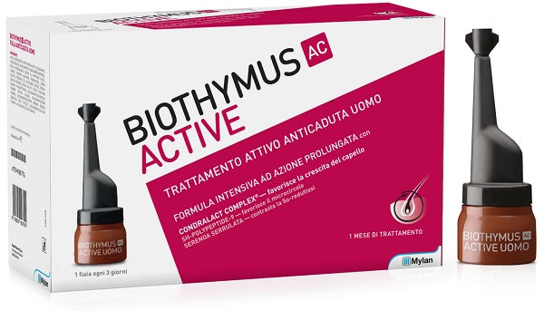 Biothymus ac active trattamento attivo anticaduta uomo 10 fiale 3,5 ml