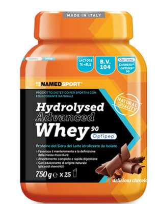 Hydrolysed advanced whey delicious chocolate barattolo polvere orale 750 g