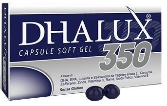 Dhalux 350 blister 30 capsule molli astuccio 29,4 g