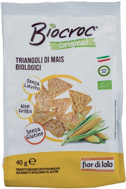 Biocroc triangoli di mais bio 40 g