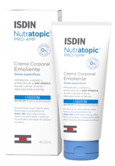 Nutratopic pro-amp crema corpo emolliente 200 ml