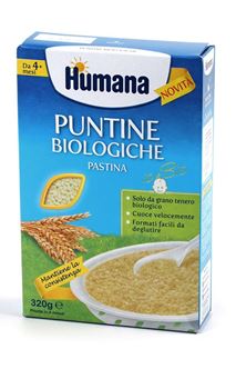 Humana puntine biologiche pastina 320 g