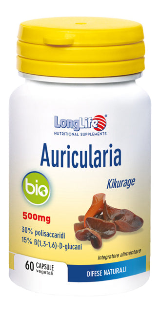 Longlife auricularia bio 60 capsule