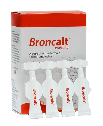 Broncalt strip pediatrico soluzione irrigazione nasale 20 flaconcini da 2 ml