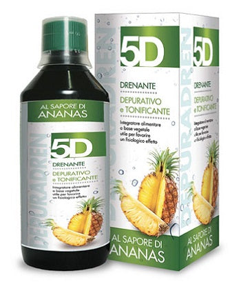 5d sleeverato ananas 500 ml