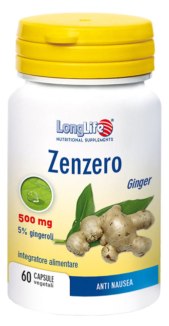 Longlife zenzero 60 capsule vegetali